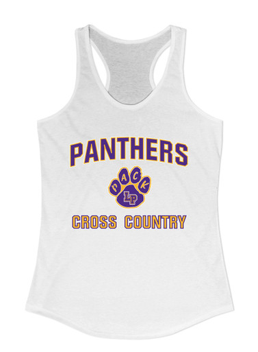 Lufkin Panthers Paw Cross Country Women's Tank Top