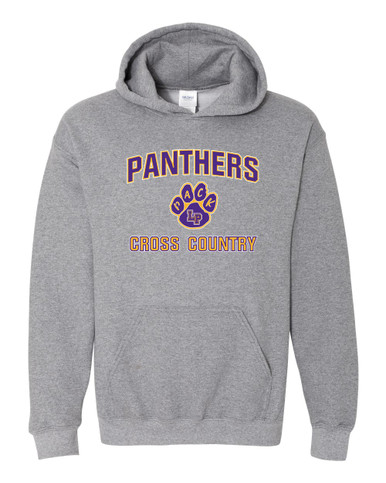 Lufkin Panthers Paw Cross Country Men's Hoodie