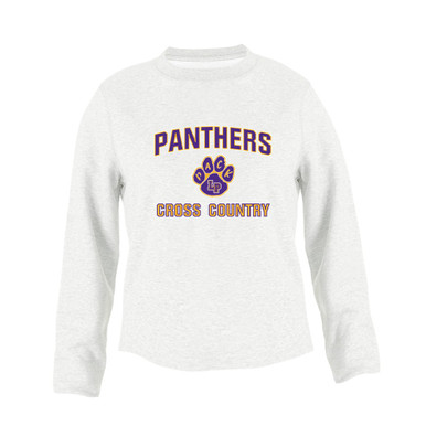 Lufkin Panthers Paw Cross Country Women's Sweatshirt
