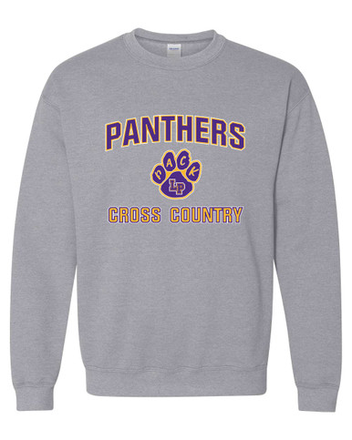 Lufkin Panthers Paw Cross Country Men's Sweatshirt