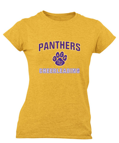 Lufkin Panthers Paw Cheerleading Women's SS T-Shirt