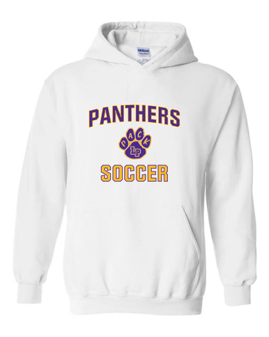 Lufkin Panthers Paw Soccer #1 Men's Hoodie