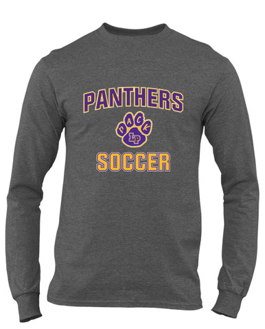 Lufkin Panthers Paw Soccer #1 Men's Premium LS T-Shirt