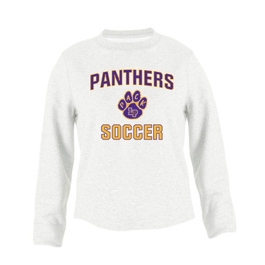 Lufkin Panthers Paw Soccer #1 Men's Sweatshirt
