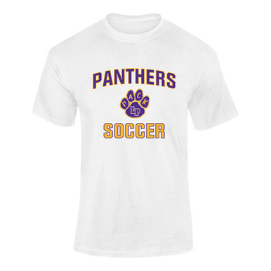 Lufkin Panthers Paw Soccer #1 Men's SS T-Shirt
