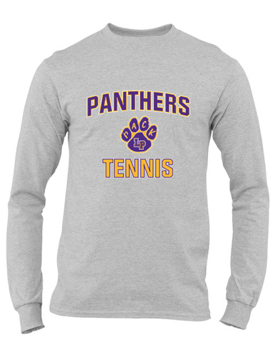 Lufkin Panthers Paw Tennis Men's Premium LS T-Shirt