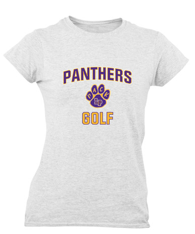 Lufkin Panthers Paw Golf Women's SS T-Shirt