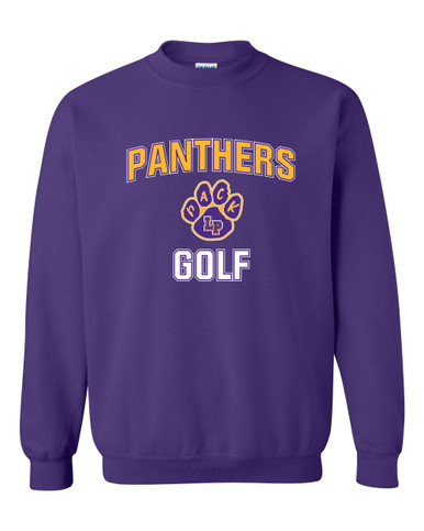 Lufkin Panthers Paw Golf Men's Sweatshirt