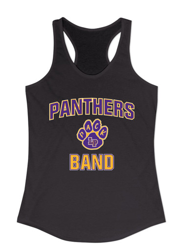 Lufkin Panthers Paw Band # 1 Women's Tank Top