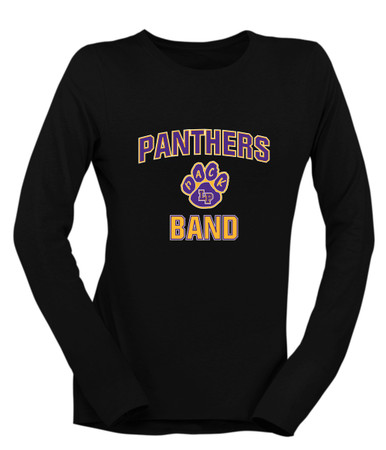 Lufkin Panthers Paw Band # 1 Women's Premium LS T-Shirt
