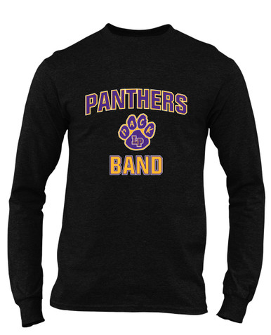Lufkin Panthers Paw Band # 1 Men's LS T-Shirt