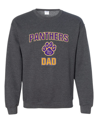 Lufkin Panthers Paw Dad Men's Sweatshirt