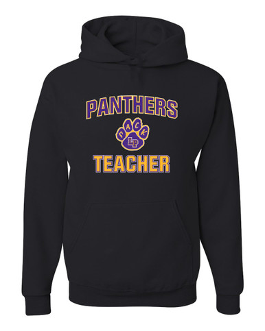 Lufkin Panthers Paw Teacher Men's Premium Hoodie