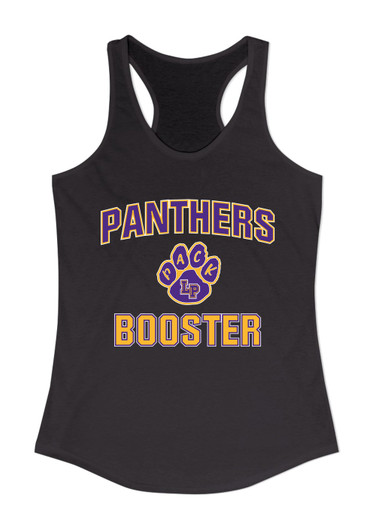 Lufkin Panthers Paw Booster Women's Tank Top