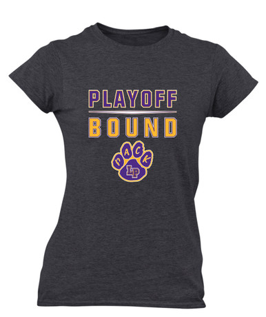 Lufkin Panthers Paw Playoff Bound Women's SS T-Shirt