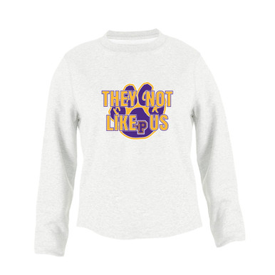 Lufkin Panthers Paw They Not Like Us #2 Women's Sweatshirt