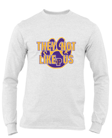 Lufkin Panthers Paw They Not Like Us #2 Men's Premium LS T-Shirt