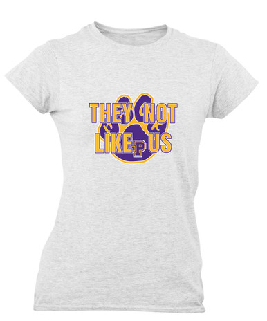 Lufkin Panthers Paw They Not Like Us #2 Women's SS T-Shirt