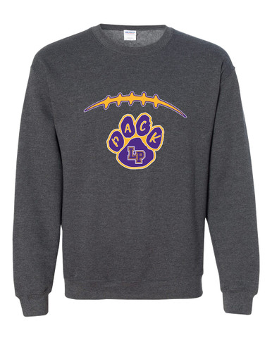 Lufkin Panthers Paw Football #2 Men's Sweatshirt