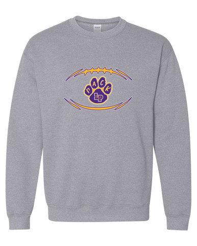 Lufkin Panthers Paw Football #3 Men's Sweatshirt