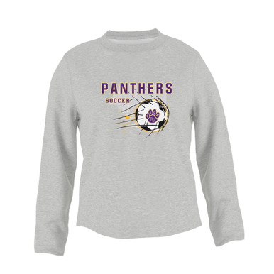 Lufkin Panthers Paw Soccer #2 Women's Sweatshirt