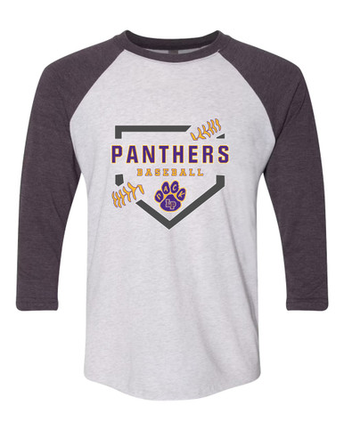 Lufkin Panthers Paw Baseball #2 Women's Baseball T-Shirt