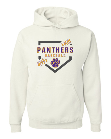 Lufkin Panthers Paw Baseball #2 Men's Premium Hoodie