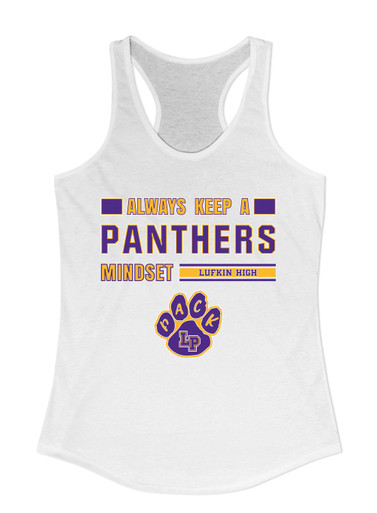 Lufkin Panthers Paw Mindset Women's Tank Top