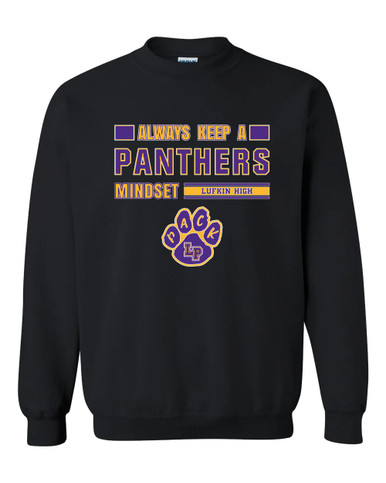 Lufkin Panthers Paw Mindset Men's Sweatshirt