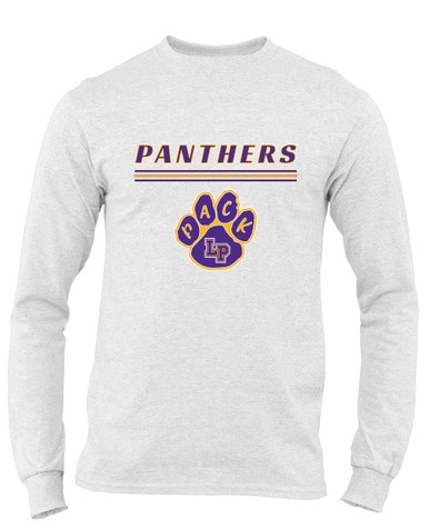 Lufkin Panthers Paw Mascot #8 Men's Premium LS T-Shirt