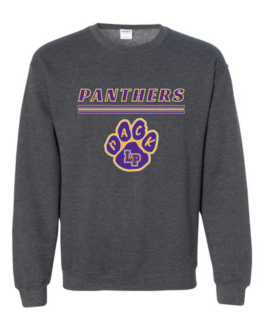 Lufkin Panthers Paw Mascot #8 Men's Sweatshirt