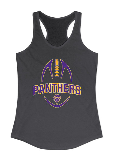 Lufkin Panthers Paw Football #5 Women's Tank Top