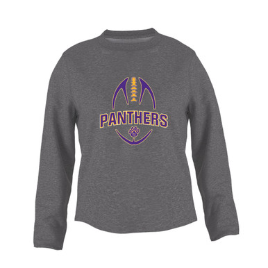 Lufkin Panthers Paw Football #5 Women's Sweatshirt