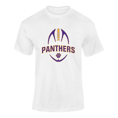 Lufkin Panthers Paw Football #5 Men's Premium SS T-Shirt