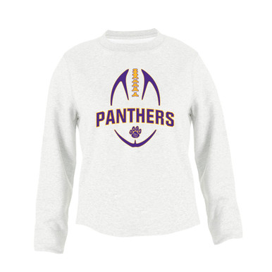 Lufkin Panthers Paw Football #5 Men's Sweatshirt