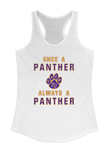 Lufkin Panthers Paw Once A Women's Tank Top