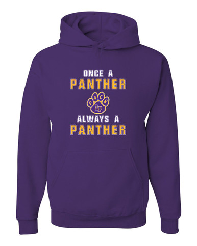Lufkin Panthers Paw Once A Men's Premium Hoodie
