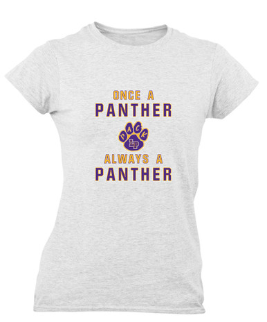 Lufkin Panthers Paw Once A Women's Premium SS T-Shirt