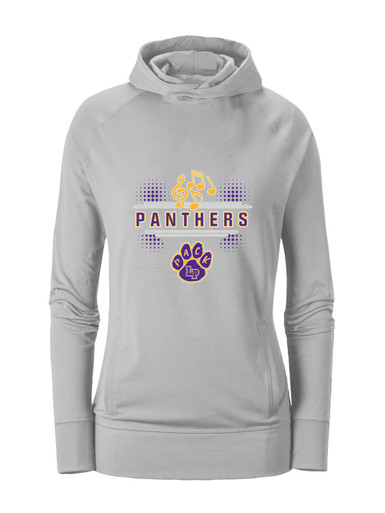 Lufkin Panthers Paw Band # 3 Women's Hoodie
