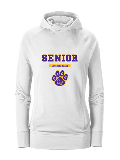 Lufkin Panthers Paw Senior #2 Women's Hoodie