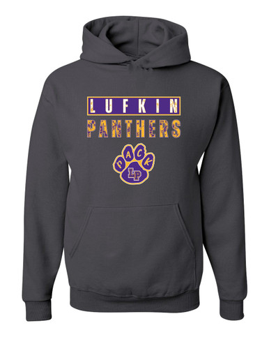 Lufkin Panthers Paw Mascot #9 Men's Premium Hoodie