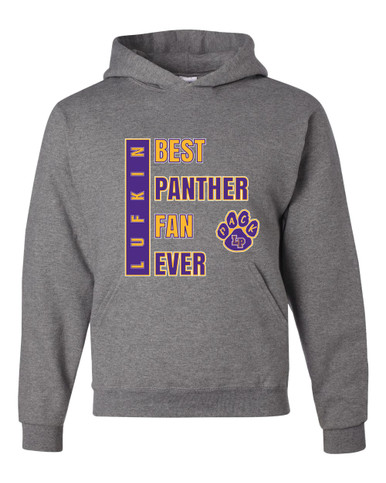 Lufkin Panthers Paw Best Panther Fan Men's Premium Hoodie