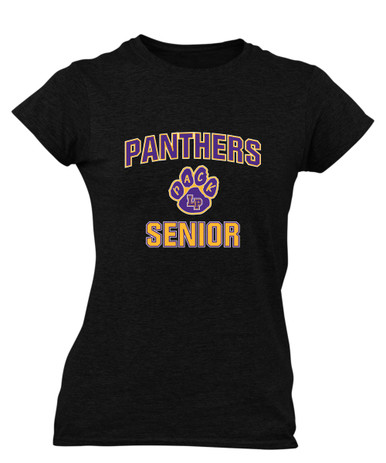 Lufkin Panthers Paw Senior #1 Women's SS T-Shirt