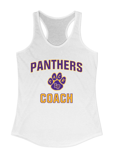 Lufkin Panthers Paw Coach Women's Tank Top