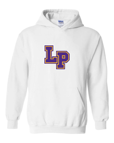 Lufkin Panthers LP Script Mascot #1 Men's Hoodie