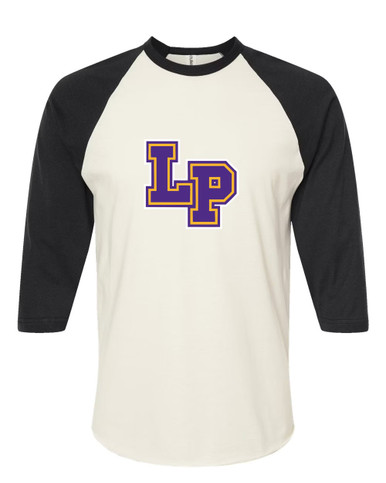 Lufkin Panthers LP Script Mascot #1 Men's Baseball T-Shirt