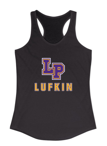Lufkin Panthers LP Script Mascot #2 Women's Tank Top