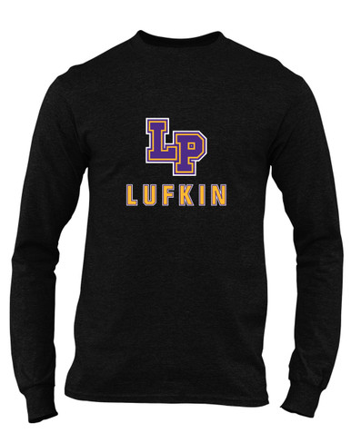 Lufkin Panthers LP Script Mascot #2 Men's Premium LS T-Shirt