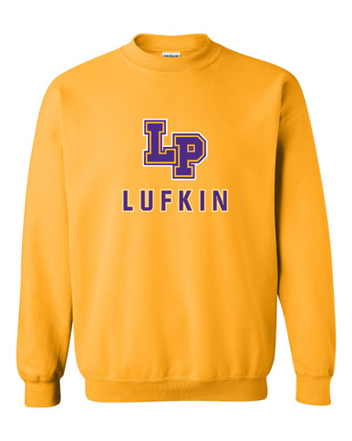 Lufkin Panthers LP Script Mascot #2 Men's Sweatshirt