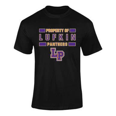 Lufkin Panthers LP Script Property Of Men's Premium SS T-Shirt